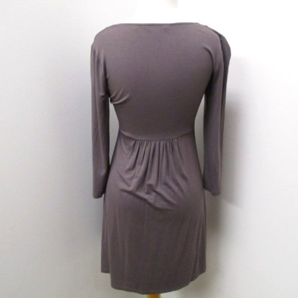 Boden Jeweled Neckline Viscose Dress - Picture 2 of 6